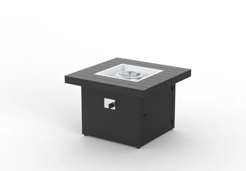 34-Inch Square Modern Fire Pit