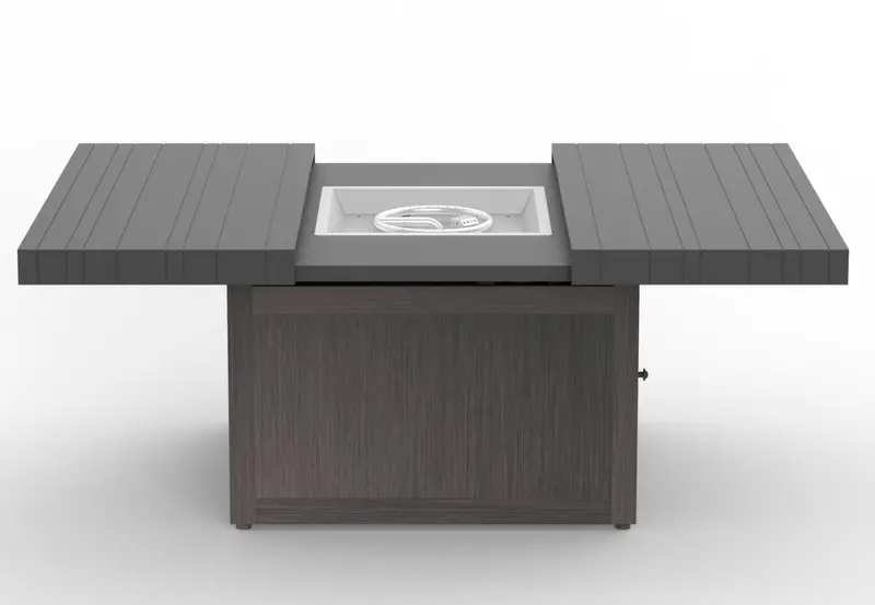 42-Inch Wenge-Finish Functional Fire Pit