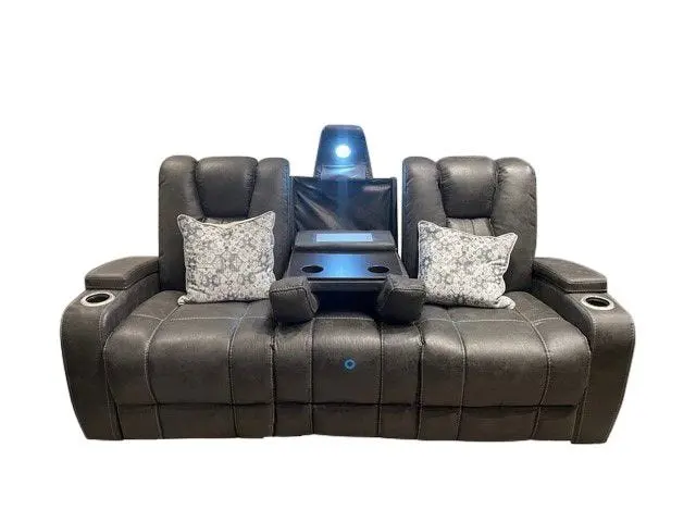 Abner Contemporary Power Sofa