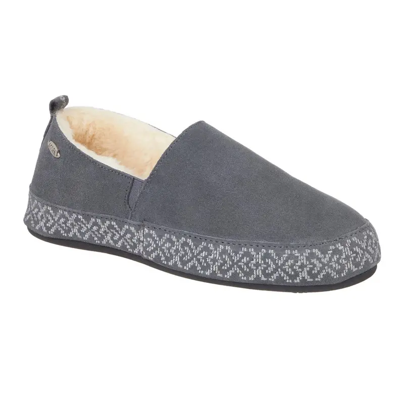 Acorn Granger Embroidered Moccasin Slippers