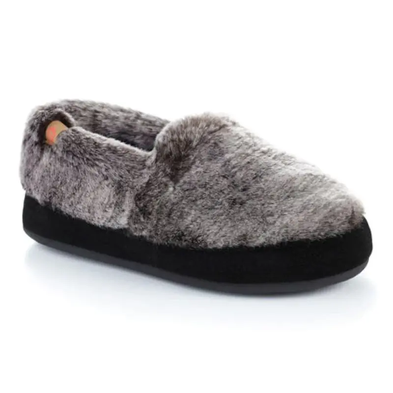 Acorn Women’s Faux Fur-Lined Original Moccasins