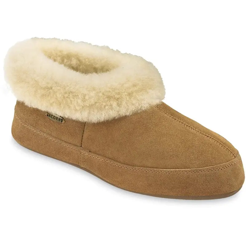 Acorn Women’s Oh Ewe Shearling-Lined Slippers – Cloud Cushion Support