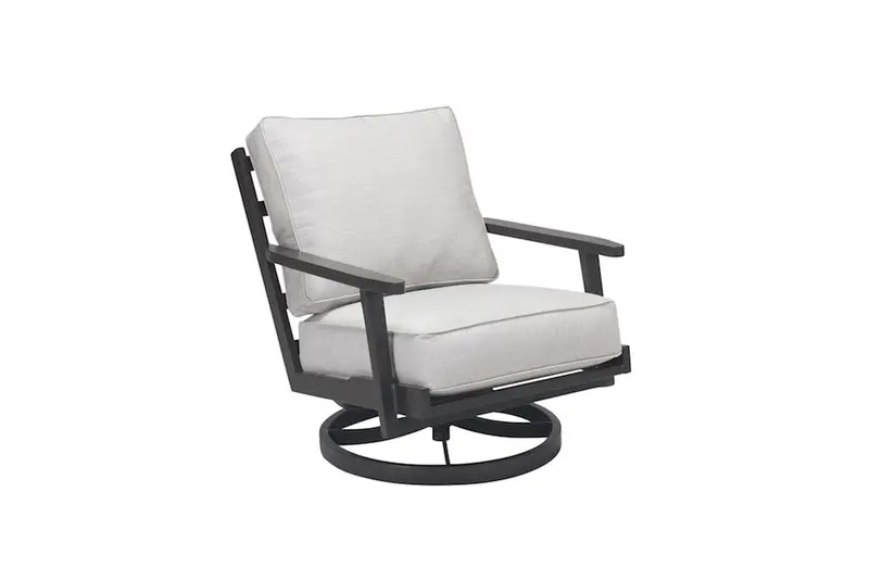 Adeline Aluminum Swivel Chair for Outdoor Living