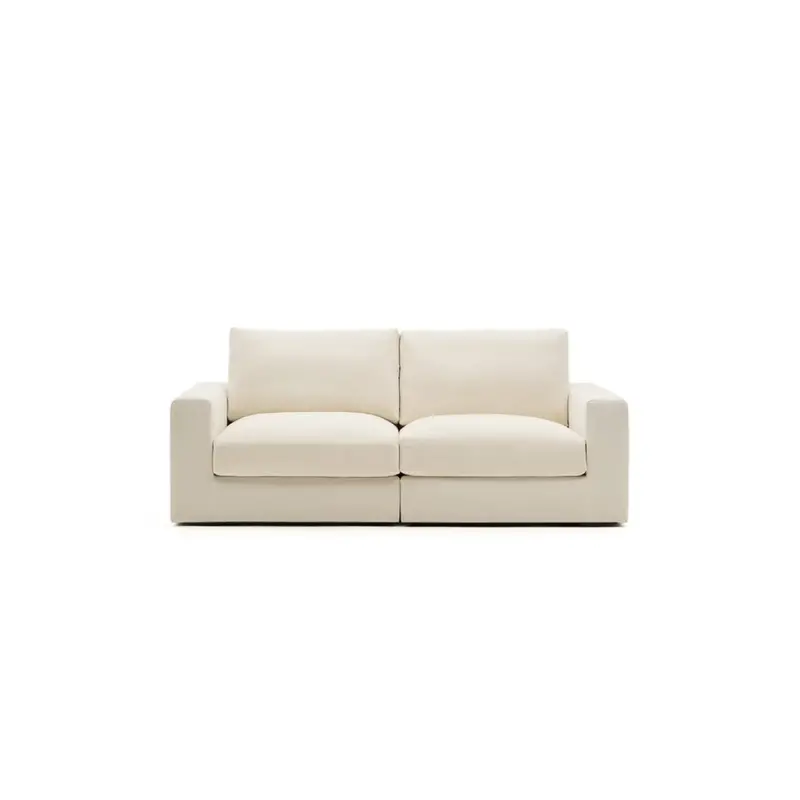 Alea 3-Seater Standard Sofa in Neutral Ecru Beige