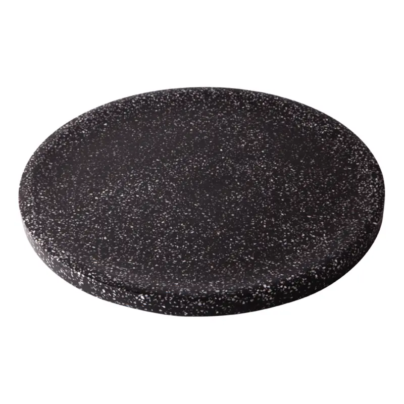 Ali Black Terrazzo Dimple Tray