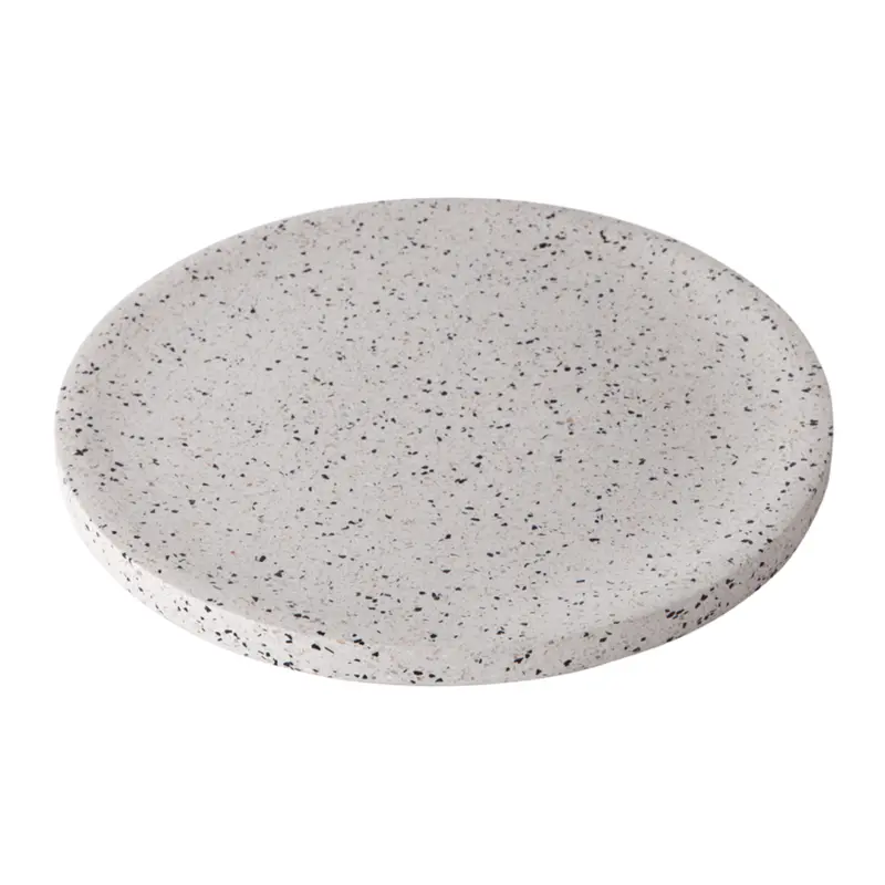 Ali Snow-Tone Terrazzo Dimple Tray