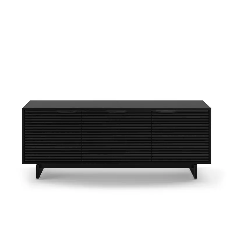 Align 7477ME Ebonised Ash Media Console with Floating Shelves