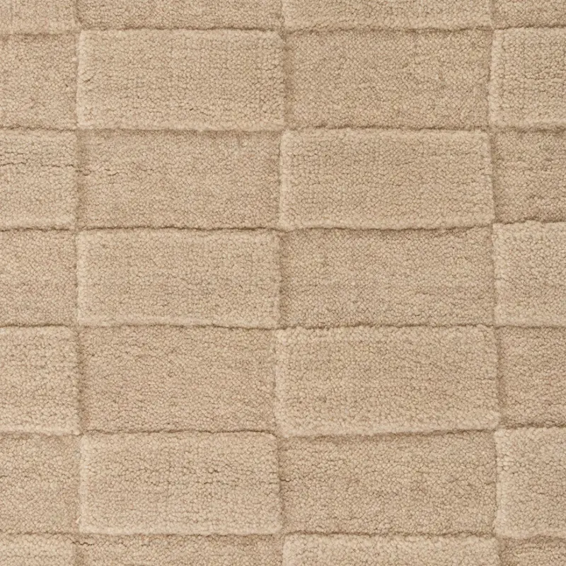 Almond Beige Hugo Area Rug