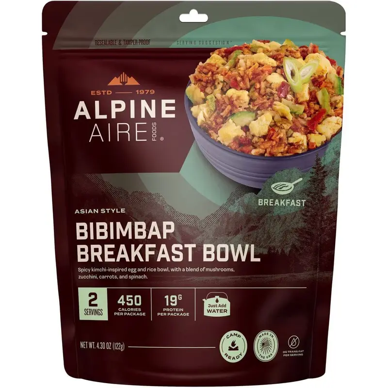 AlpineAire Bibimbap Breakfast Bowl – Korean-Inspired Morning Meal