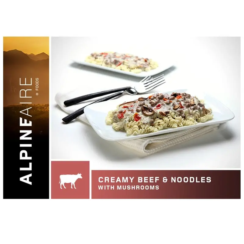 AlpineAire Creamy Beef & Mushroom Noodles