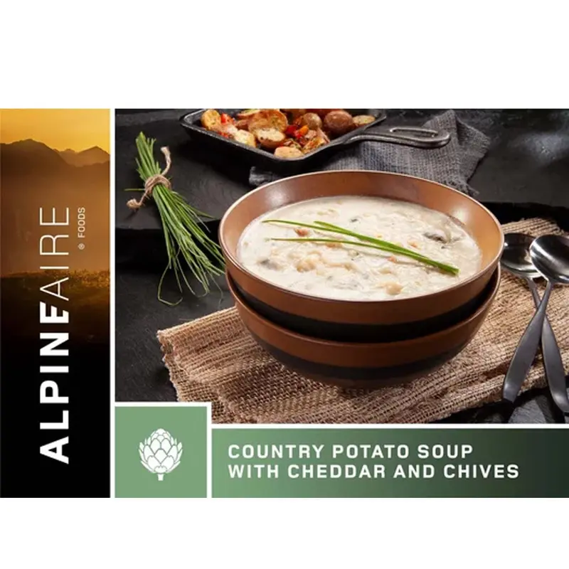 AlpineAire Hearty Country Potato Soup with Cheddar & Chives