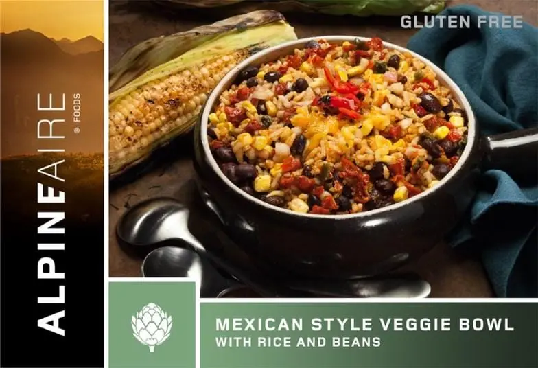 AlpineAire Mexican-Style Vegetarian Bowl – Gluten-Free