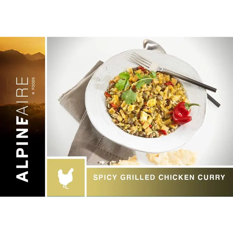 AlpineAire Spicy Grilled Chicken Curry Main Course