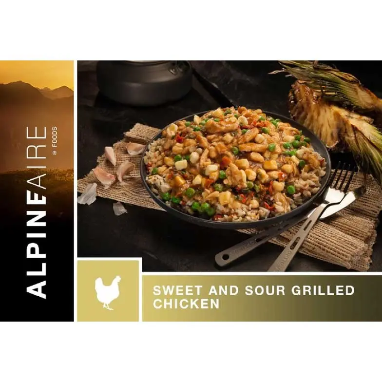 AlpineAire Sweet & Sour Grilled Chicken Dinner (Freeze-Dried)