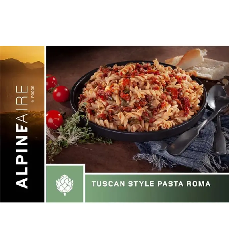 AlpineAire Tuscan Roma Pasta with Herb Tomato Sauce