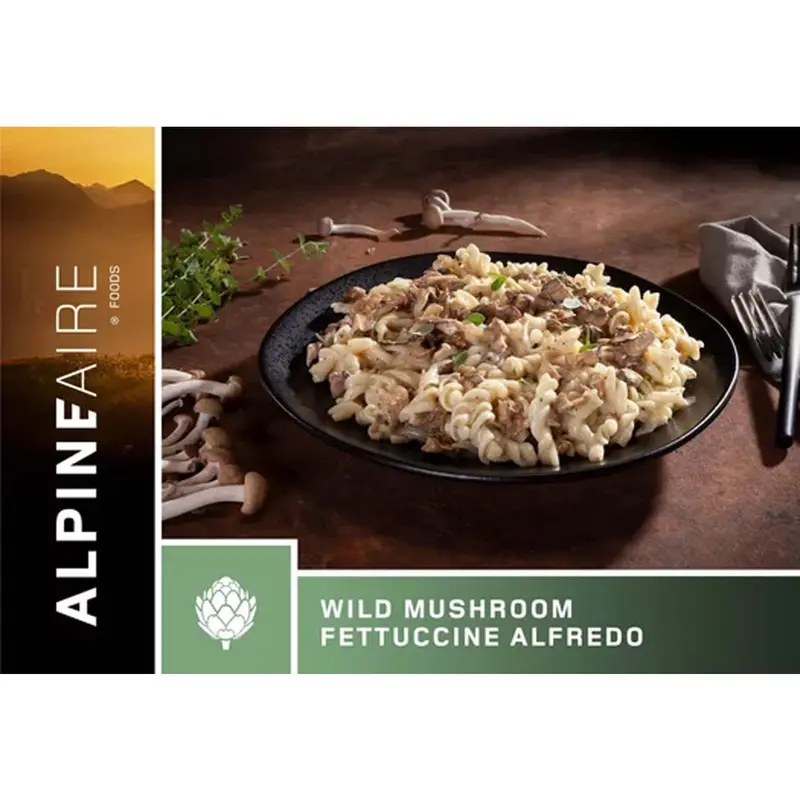 AlpineAire Wild Mushroom Fettuccine in Rich Alfredo Sauce