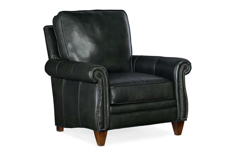 Amani Classic Leather Club Chair – Timeless Traditional Style