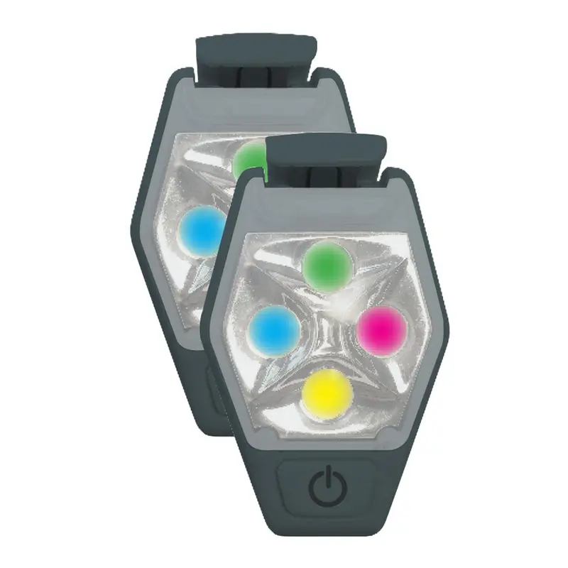 Amphipod Ultra-Strobe Dual LED Clip Light Set