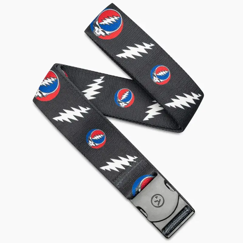 Arcade Belts Grateful Dead Steal Your Face Belt – Iconic Art & Stretch Comfort