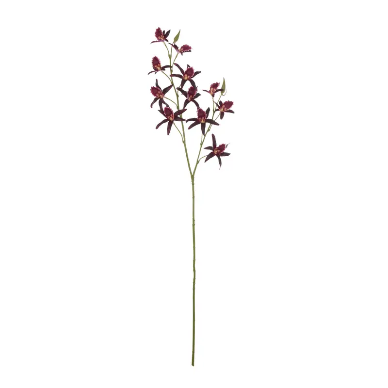 Artificial Dendrobium Orchid Spray – Lifelike Silk Flower Arrangement