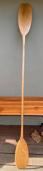 Artisan Wooden Canoe Paddle – Version 3