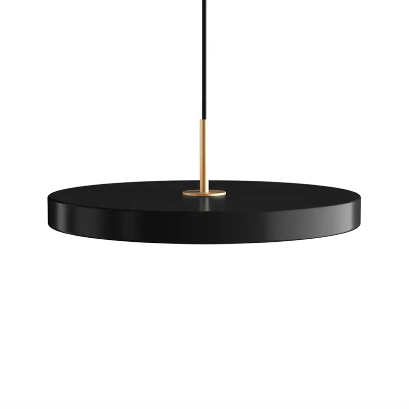 Asteria Medium Pendant Light – Sleek Black Finish Ceiling Fixture