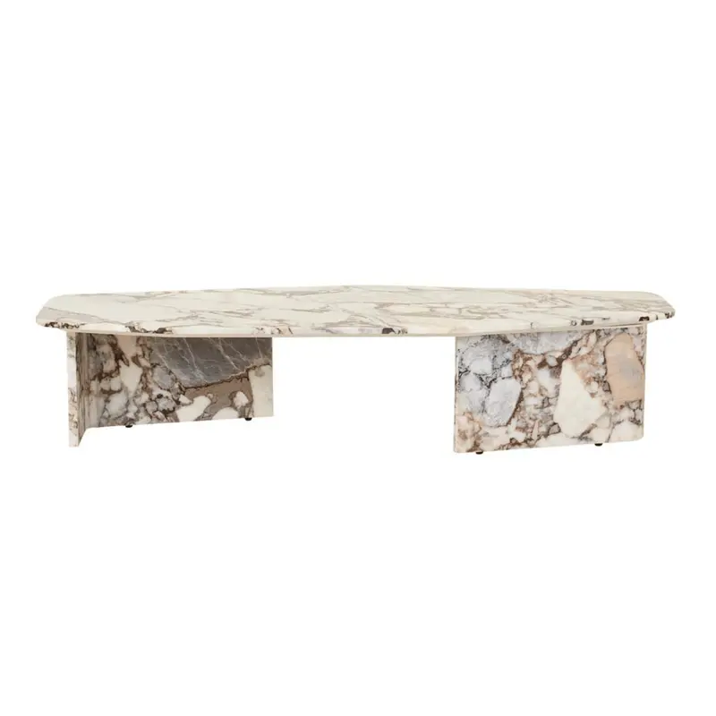 Atlas Shift Natural Ocean Marble Coffee Table