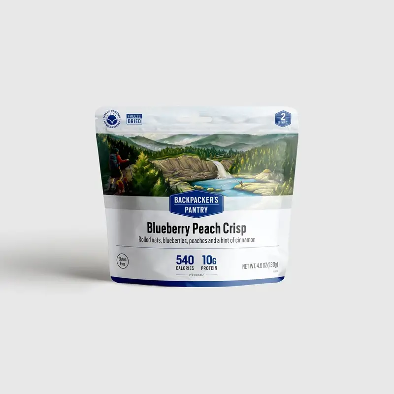 Backpacker’s Pantry Blueberry Peach Crisp Dessert Mix