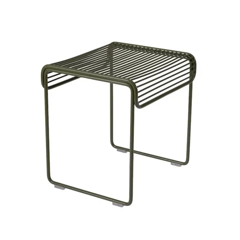 Beaumont Fern Green Outdoor Stool