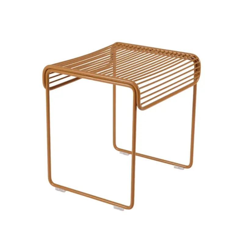 Beaumont Toffee-Colored Outdoor Stool