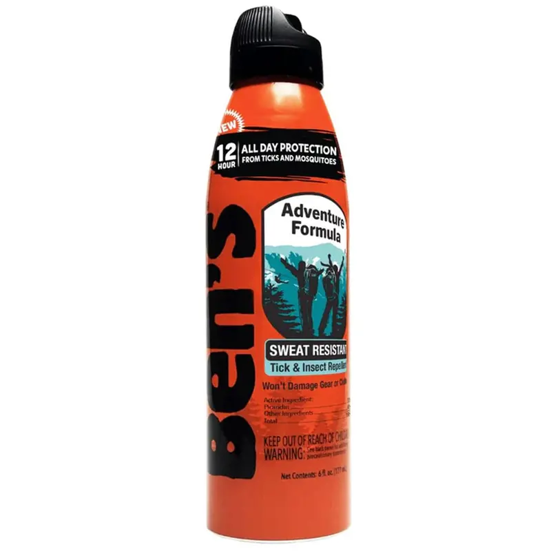 Ben’s Adventure Formula Insect Repellent – 6 oz Refillable DEET-Free Protection Bottle
