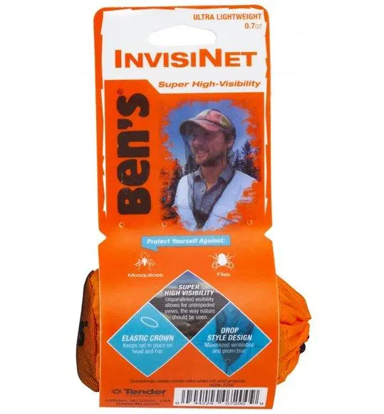 Ben’s InvisiNet Lightweight Breathable Head Net for Insect Protection