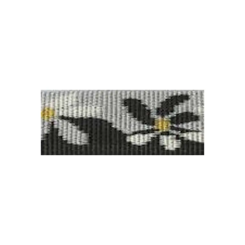 Bison Designs 25mm Ellipse Buckle – Water Lily Black
