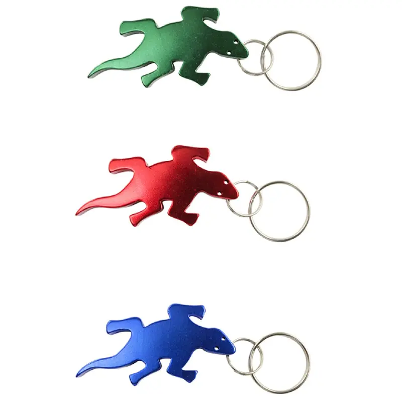 Bison Gecko-Themed Bottle Opener – Assorted Colors