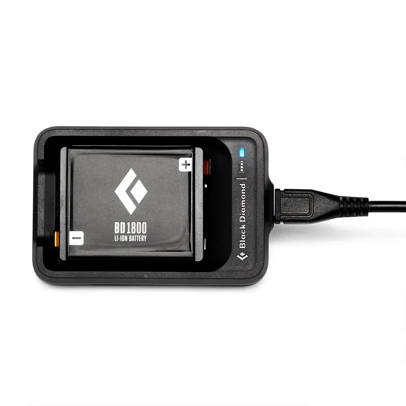 Black Diamond 1800 mAh Rechargeable Battery with Charging Kit