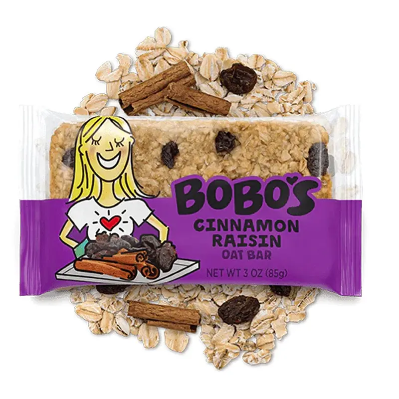 Bobos Cinnamon Raisin Oat Bar