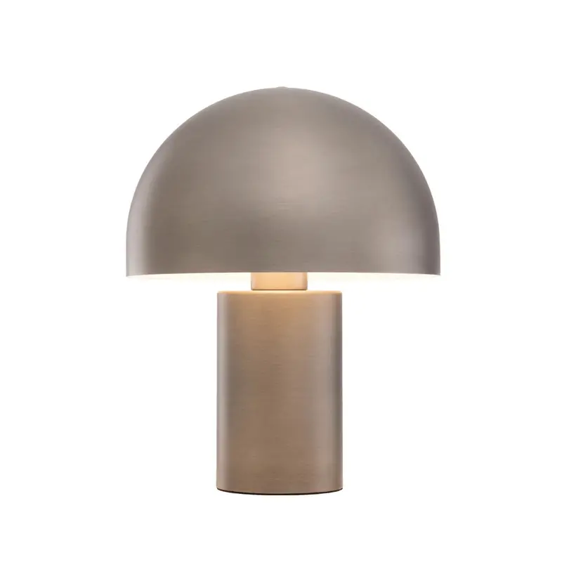 Brushed Nickel Lore Desk Lamp with Soft Light Diffusion