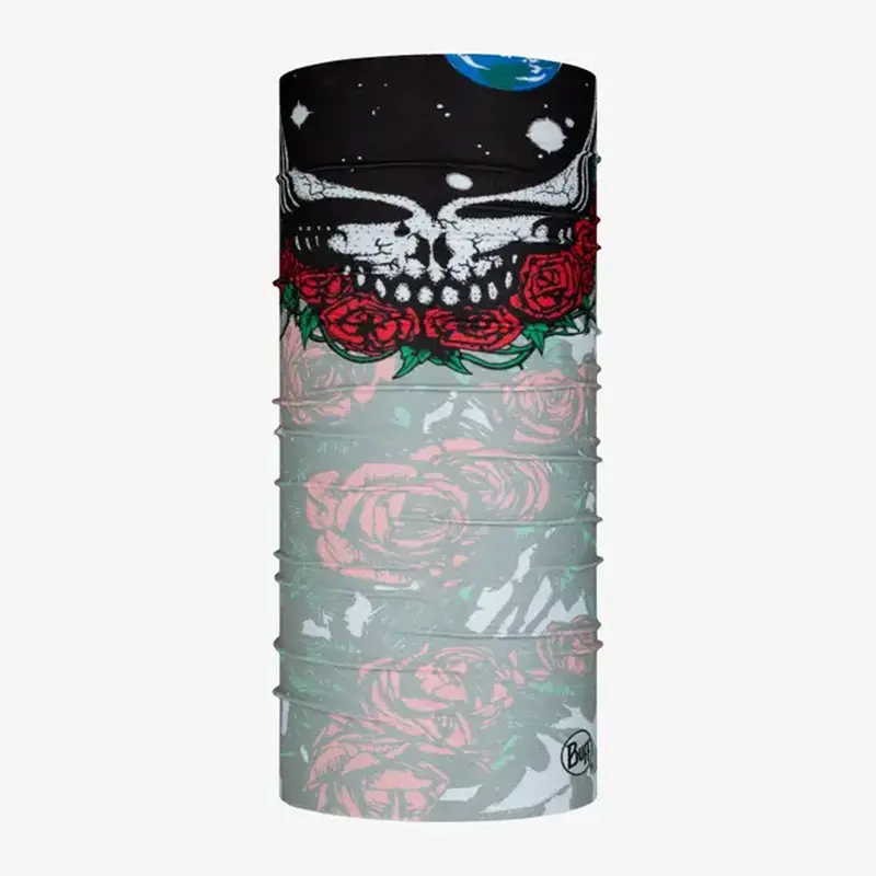 Buff Original EcoStretch Scarf – Grateful Dead Space Roses Design