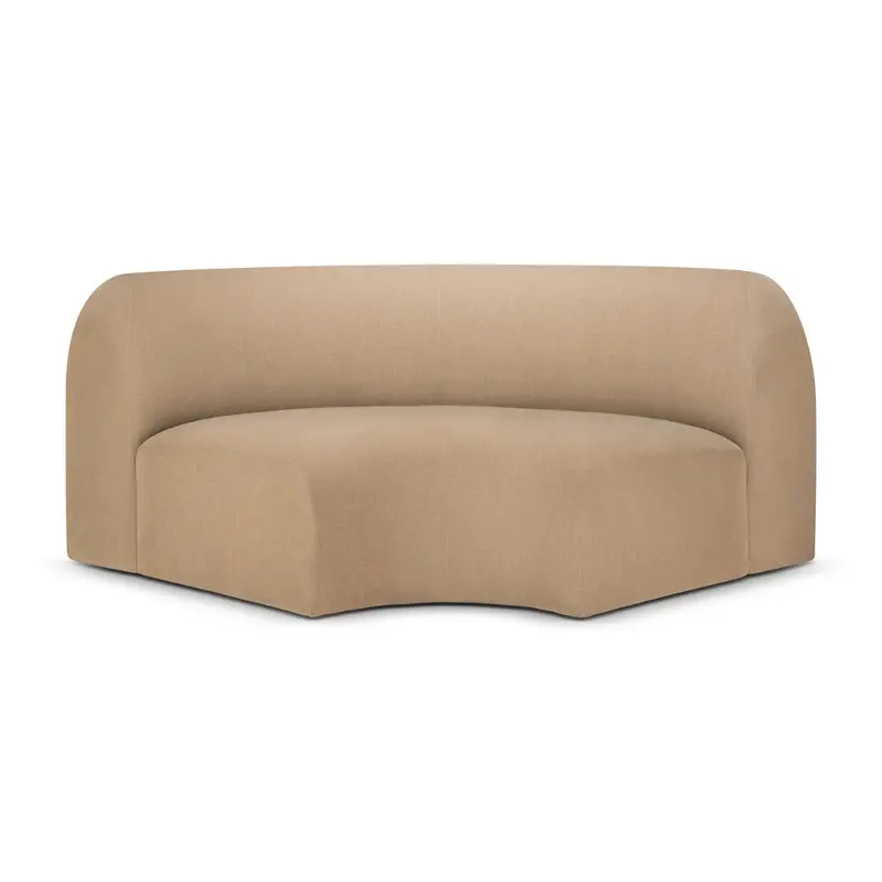 Bulky Modular Sofa Rounded Corner Piece