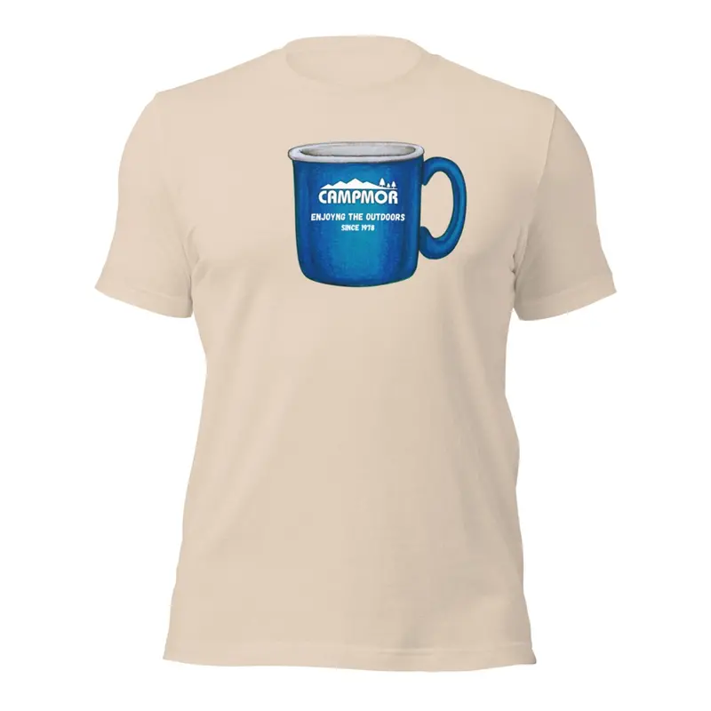 Campmor Adventure Brew Coffee-Themed Graphic T-Shirt