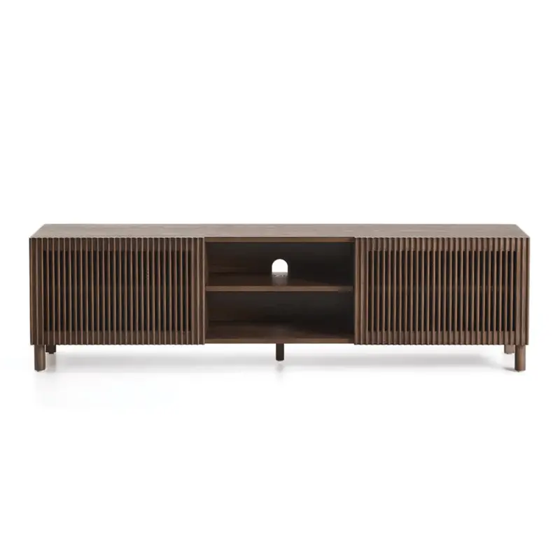 Cansu Walnut Brown Entertainment Unit