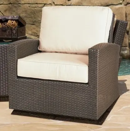 Canyon Wicker Swivel Glider Chair
