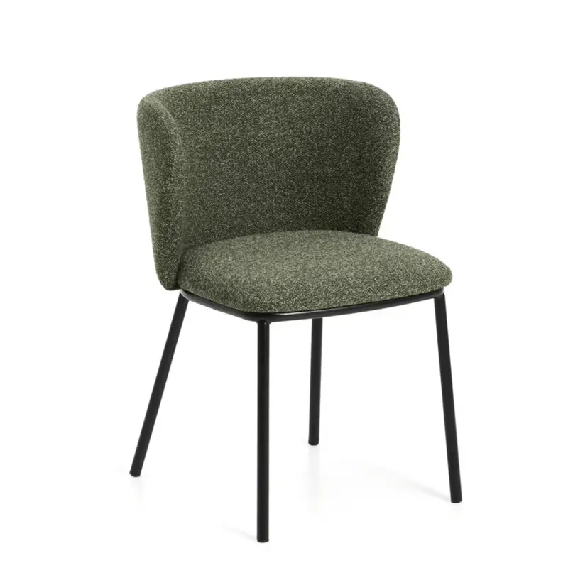 Carly Green Upholstered Dining Chair