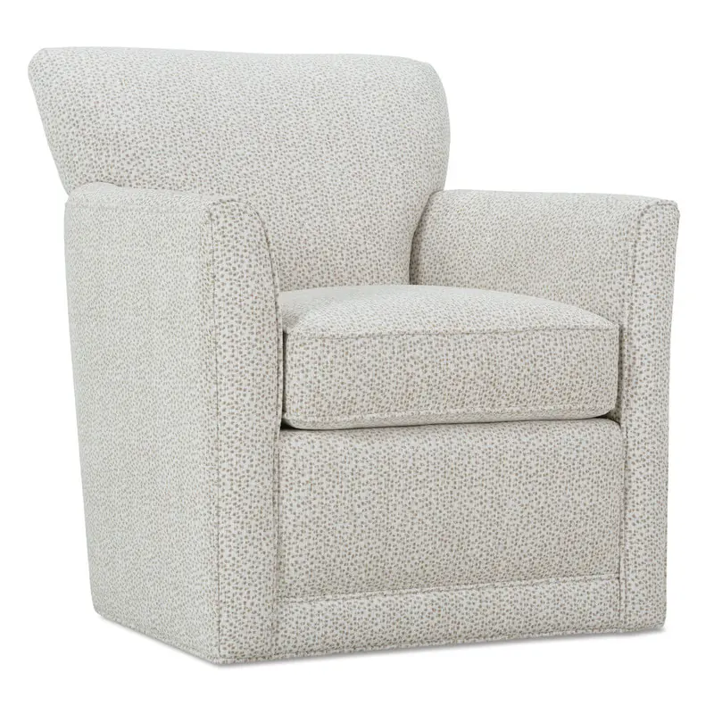 Caroline Contemporary Swivel & Glider Arm Chair – Quick Ship Fabric