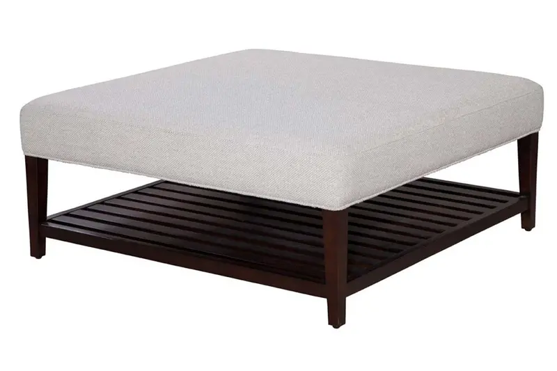 Casper Quick-Ship Square Bench Ottoman – 43″
