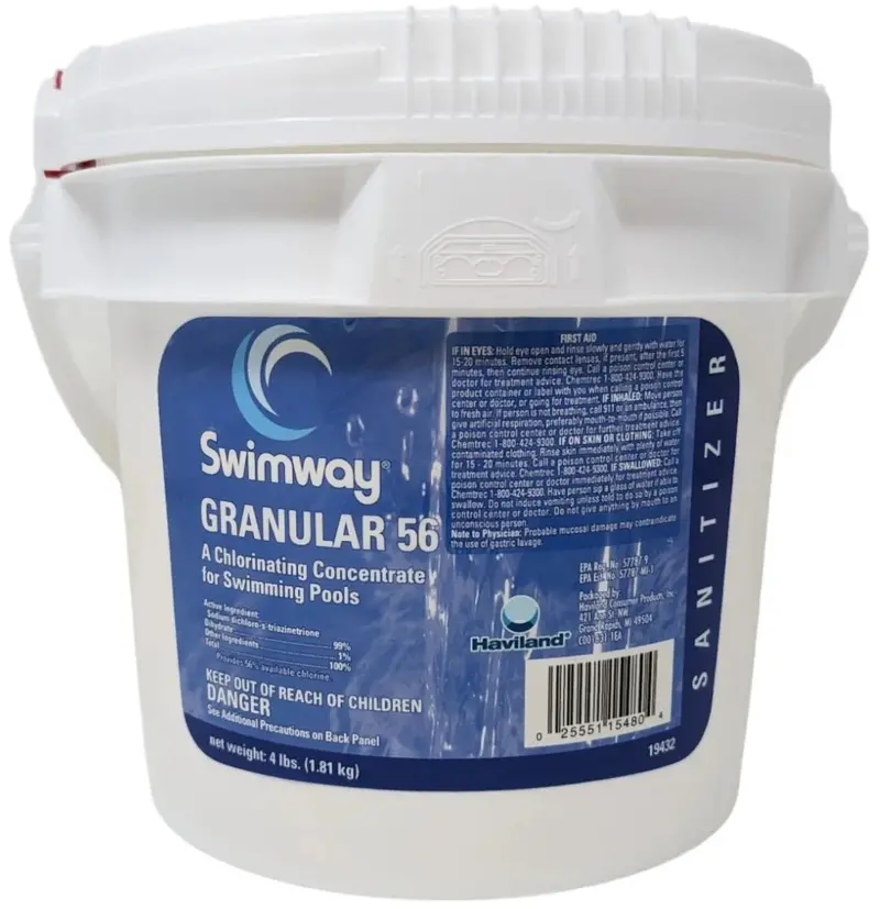 Chlorine Granules – Fast-Dissolving Shock Treatment (4 lb)
