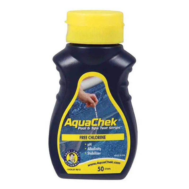 Chlorine & pH Test Strips – Multi-Parameter Pool and Spa Water Analysis