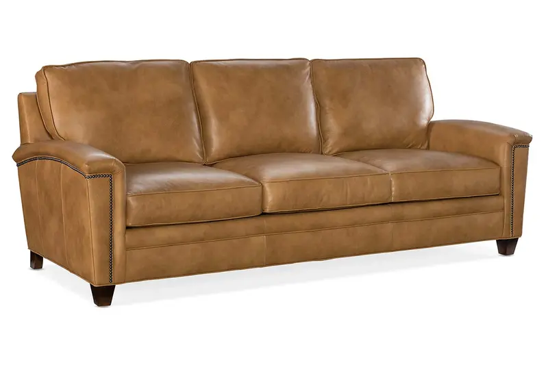 Clifford Transitional Leather Collection – 8-Way Hand-Tied Construction