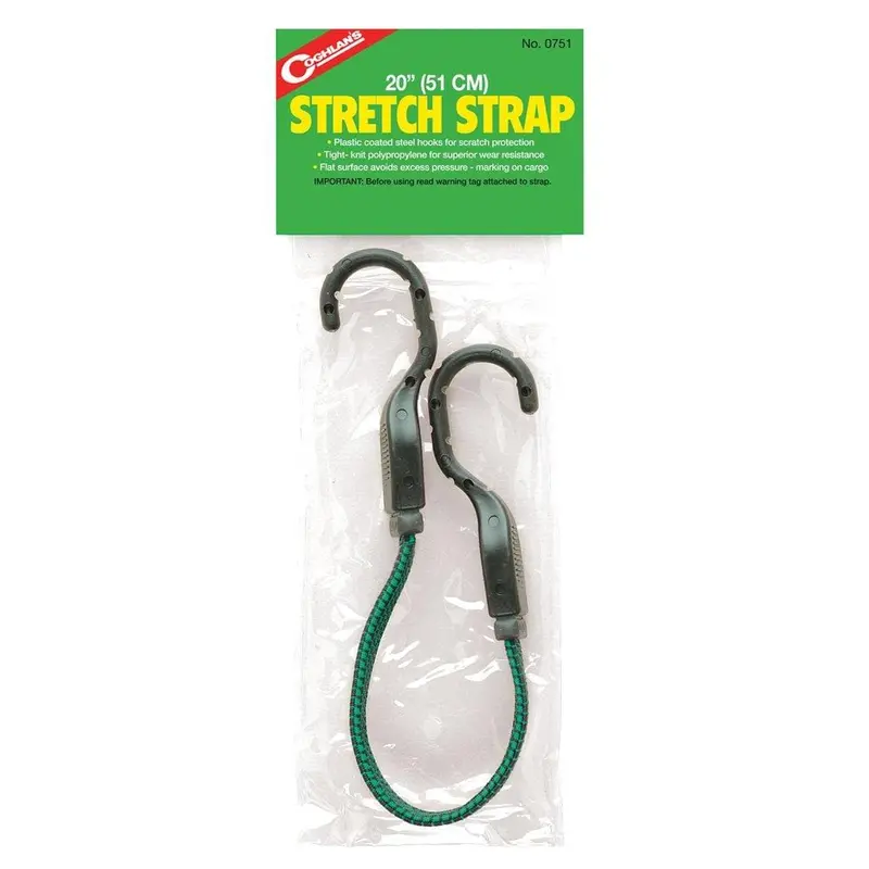 Coghlan’s Adjustable Elastic Stretch Straps for Gear Securing