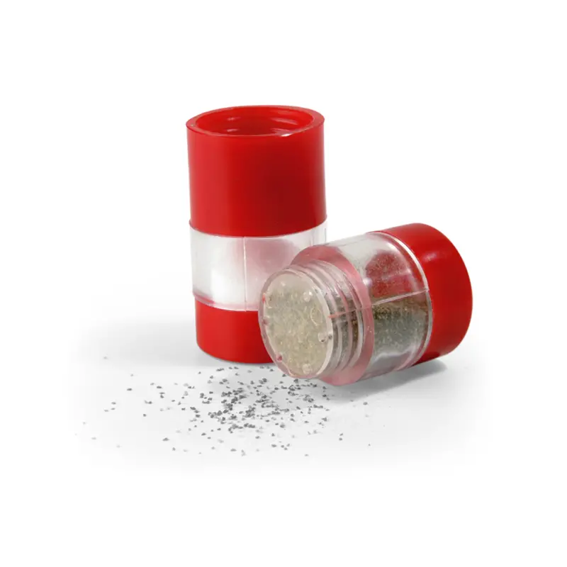 Coghlan’s Dual-Compartment Salt & Pepper Shaker – Leak-Proof Travel Spice Container
